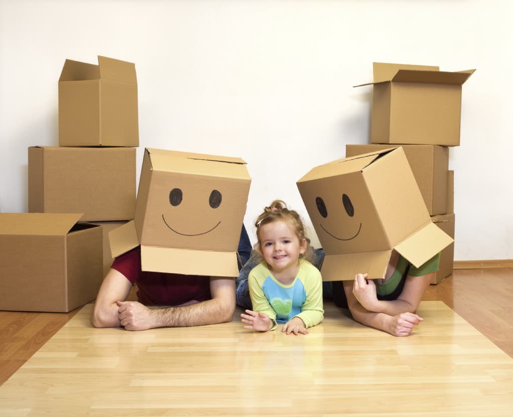 Consejos para mejorar la mudanza con los niños