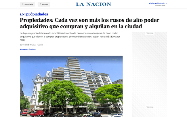 LA NACION 29.6.23